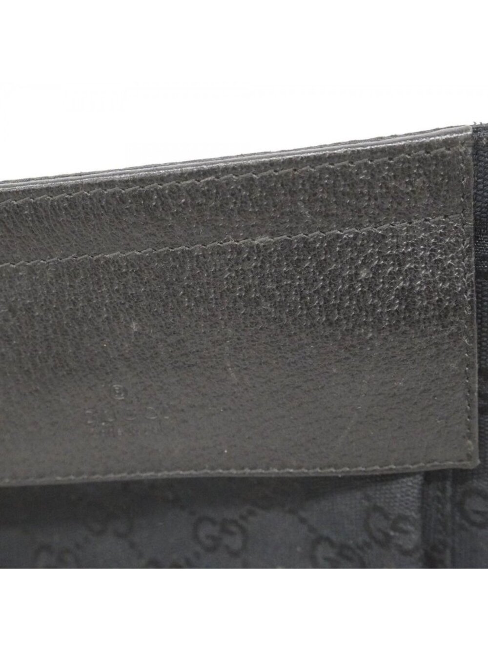 Gucci Waist Bag GG Canvas Black Silver - Picture 8 of 10